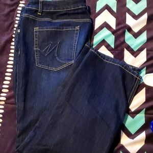 Ladies dark wash Jeans